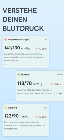 Blutdruck Messen App: BP Mate iPhone screenshot 4