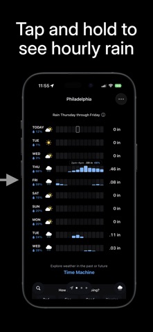 GraySky Weather iPhone screenshot 3