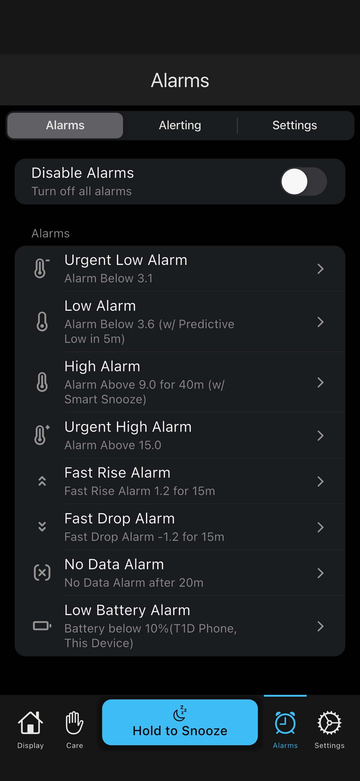 T1DCarer screenshot 5
