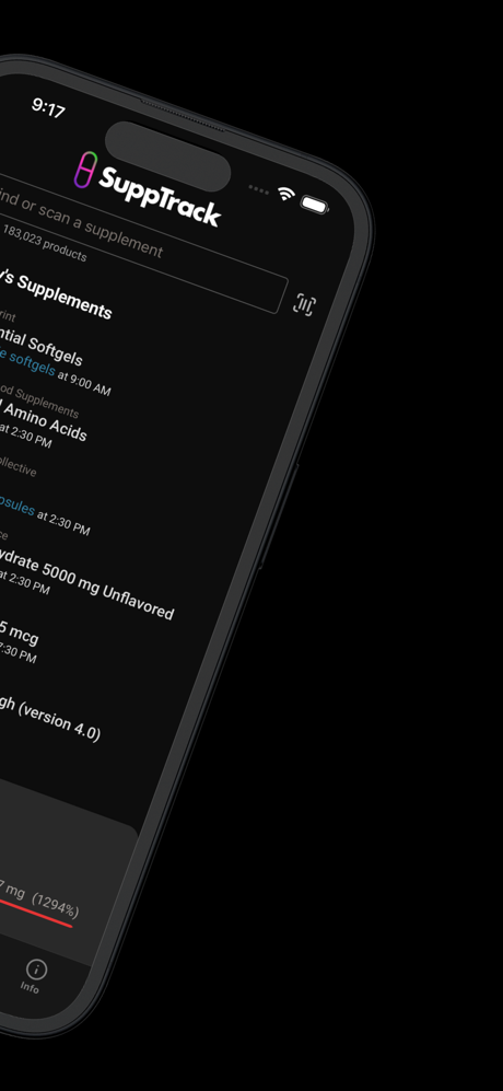 SuppTrack: Supplement Scanner screenshot 2