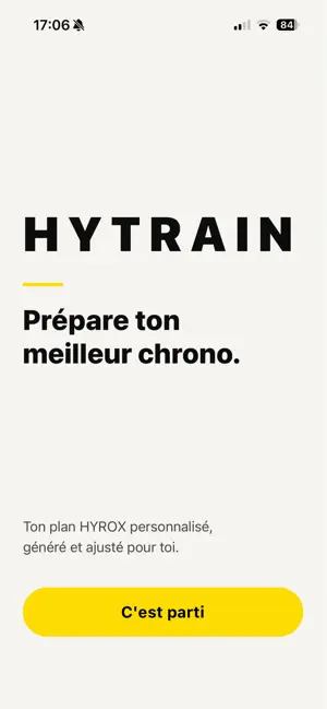 HYTRAIN : Coach HYROX screenshot 1