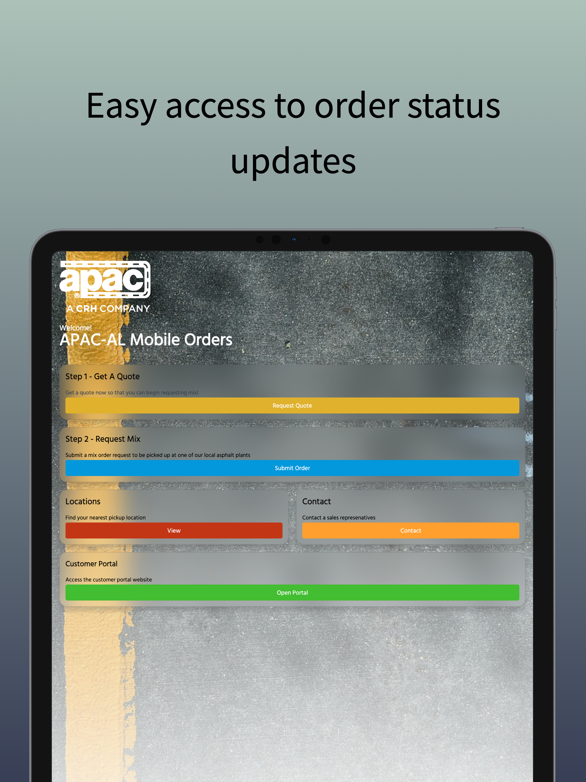 APAC Mobile Order