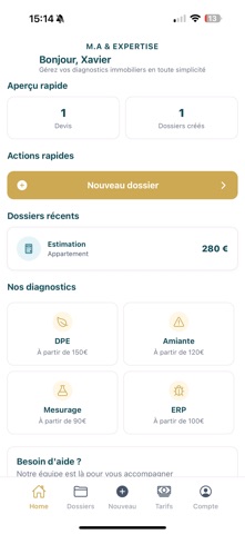 MA Expertise screenshot