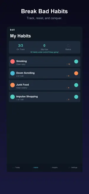 Kwit screenshot 1