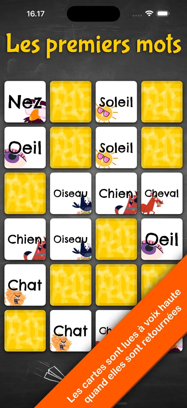 Screenshot #2 pour Les premiers mots