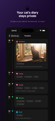 MeowLog screenshot