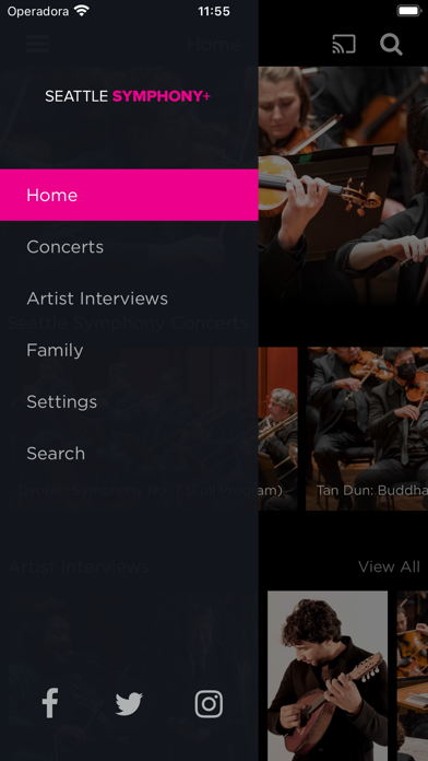 Seattle Symphony+ Screenshot