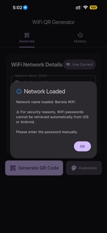 WiFi QR Generator Pro screenshot