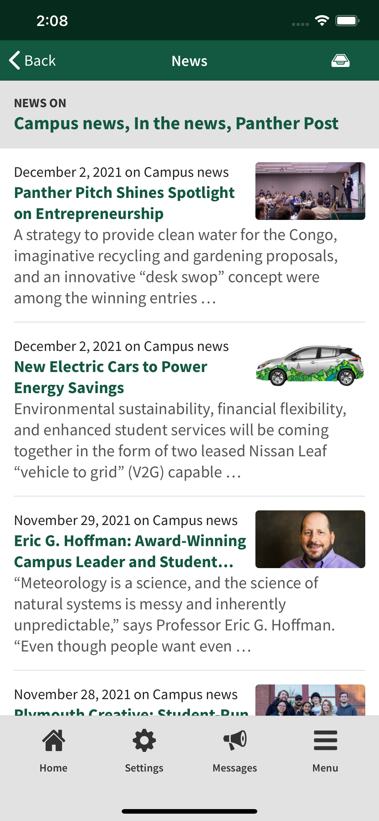 Plymouth State Link