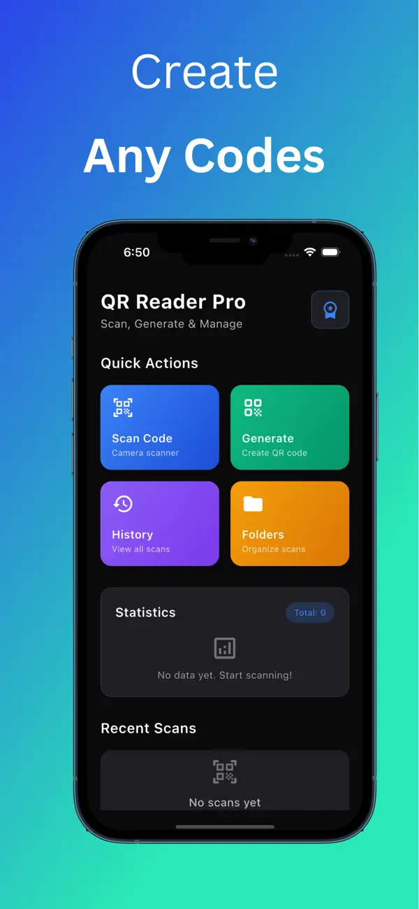 #3. QuickScan: QR Code Reader ⁺ (iOS) Ved: Steward Technologies Ltd