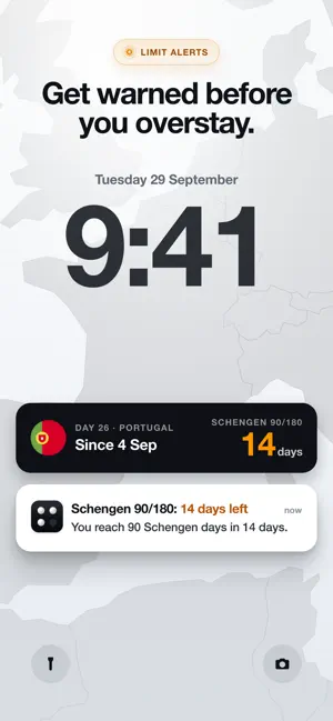 Country Days Tracker: Quota screenshot 4