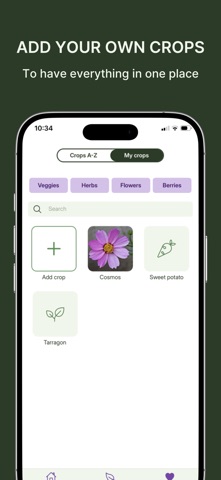 Grow To Eat: Garden Planner iPhone screenshot