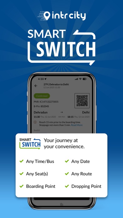 Bus Booking- IntrCity SmartBus Screenshot