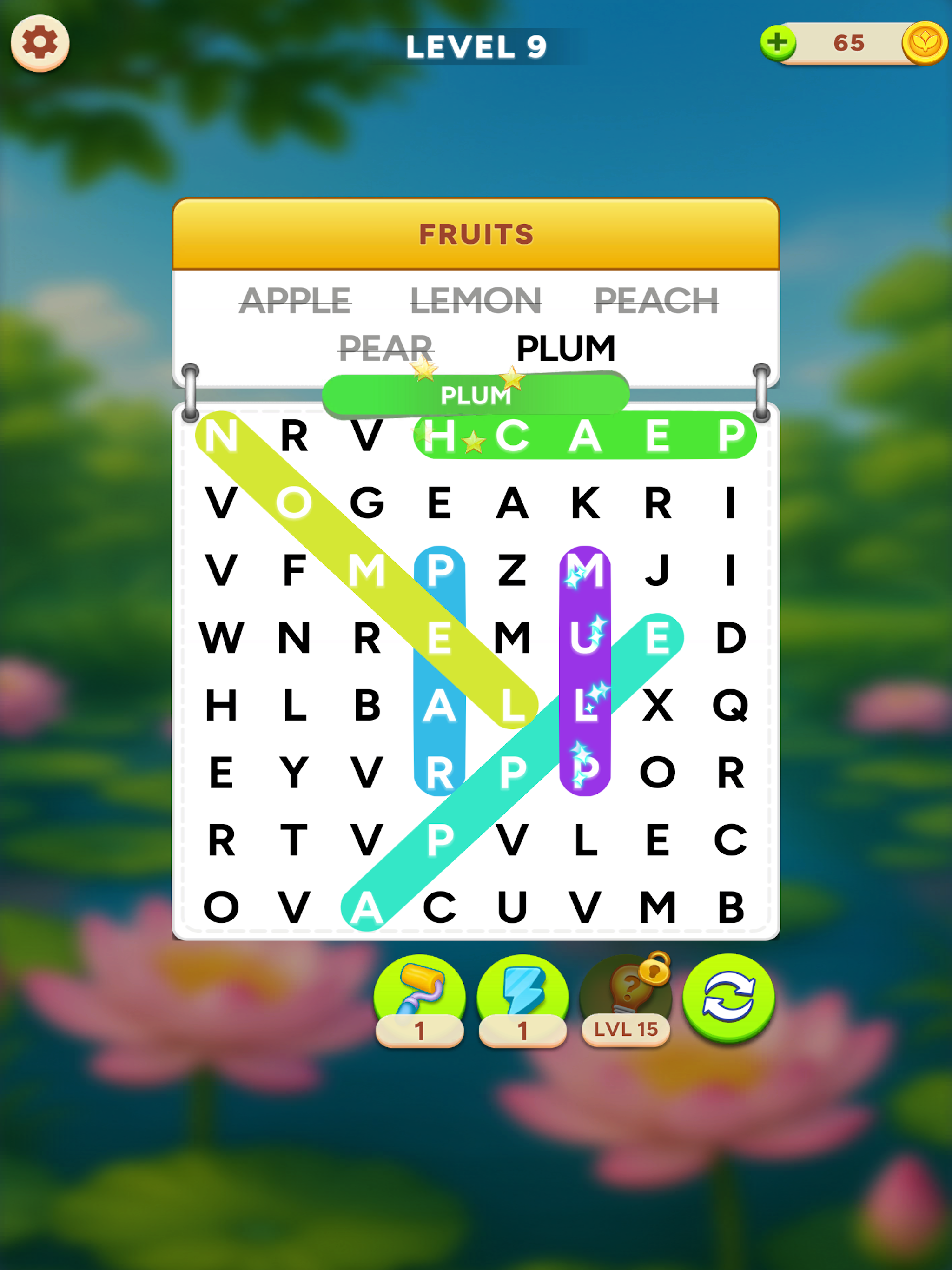 WordSearch Bloom screenshot 8