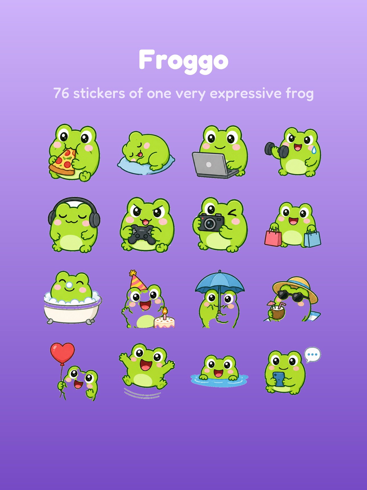 Screenshot 8 of Wobble Club: Cute Stickers