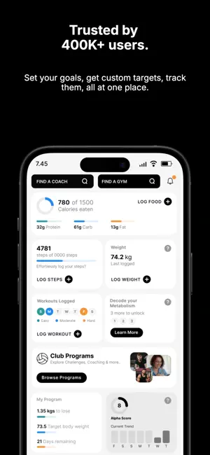 Alpha Coach: Health & Fitness screenshot 2