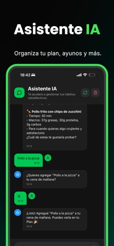 CetoEfectiva: Pérdida de peso iPhone screenshot
