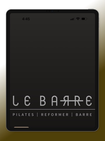 Le Barre UK iPad screenshot
