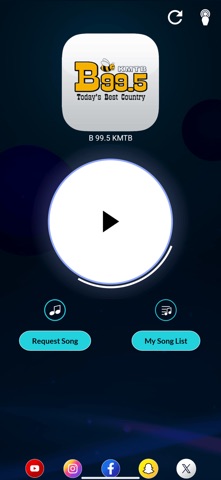 B 99.5 KMTB screenshot