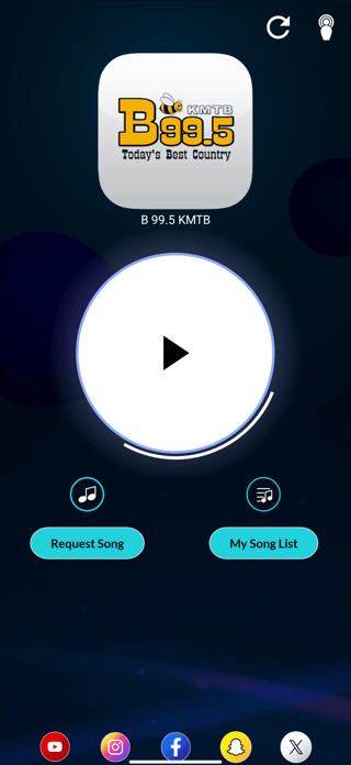 B 99.5 KMTB Screenshot 1 of 2