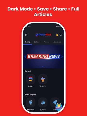 World News: Breaking & Local iPad screenshot