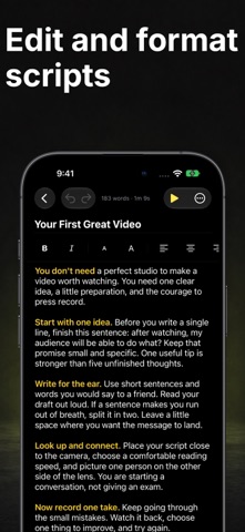 Teleprompter: CueRoll Screenshot 6 of 10