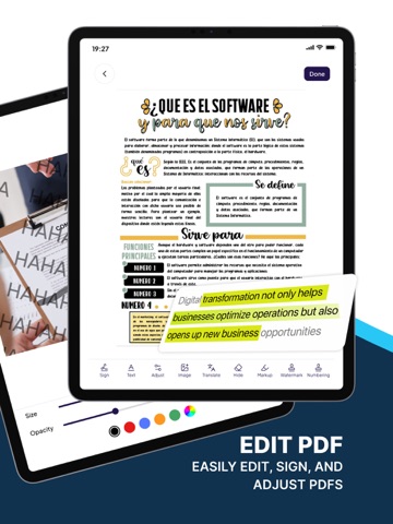 Document Scanner - PDF Convert iPad screenshot 4