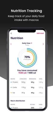 Ascend Fitness iPhone screenshot