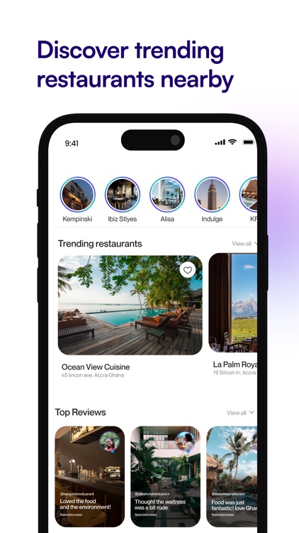 Rit: Restaurant Reservation