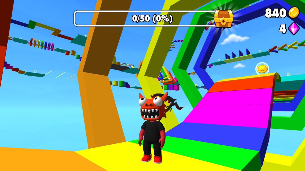 Screenshot 2 of Obby Parkour: Runner Game