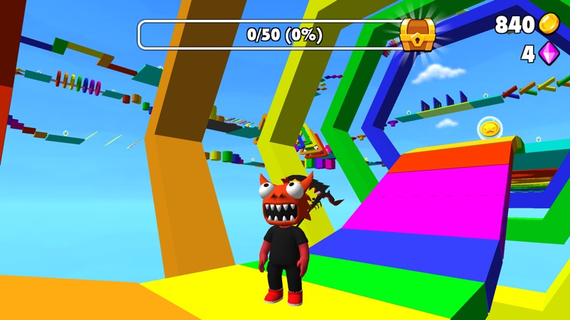 Obby Parkour: Runner Game screenshot 2