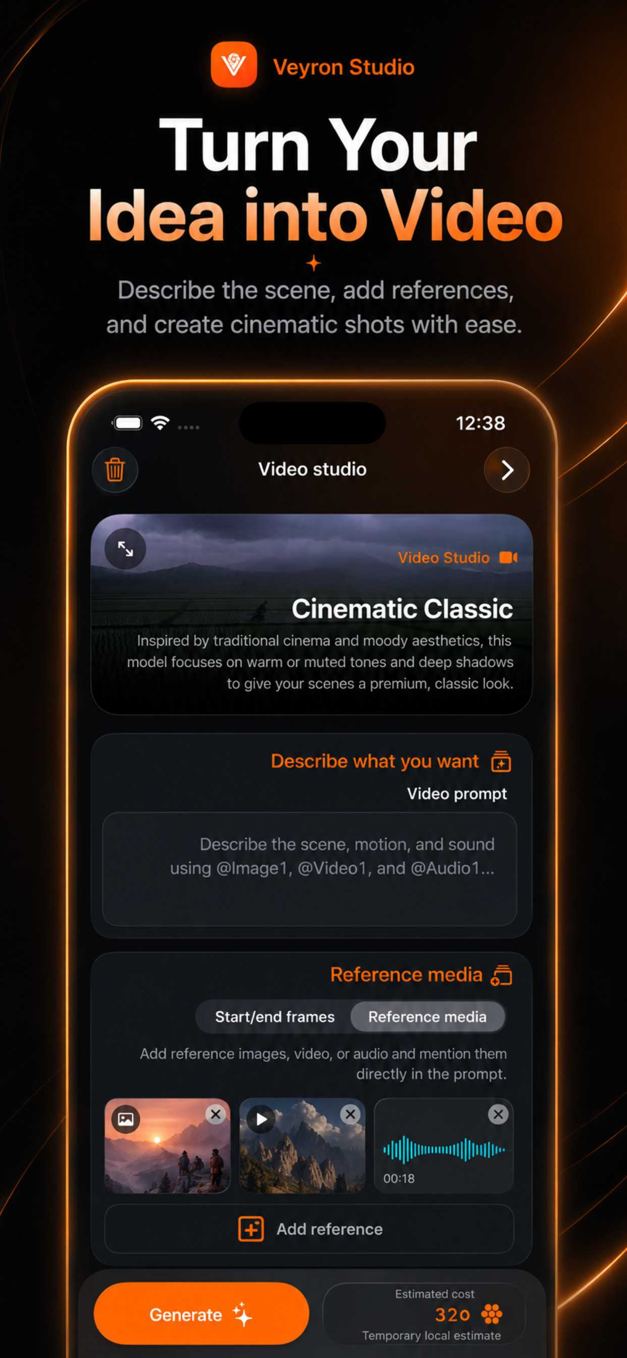 Veyron Studio screenshot 2
