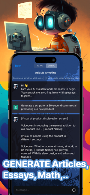 ‎Syntetic - Write & Art AI GPT Screenshot