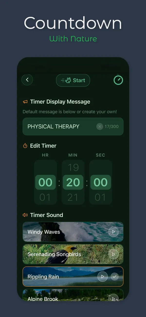 Screenshot #3 pour NatureCalls - Alarm|Reminder