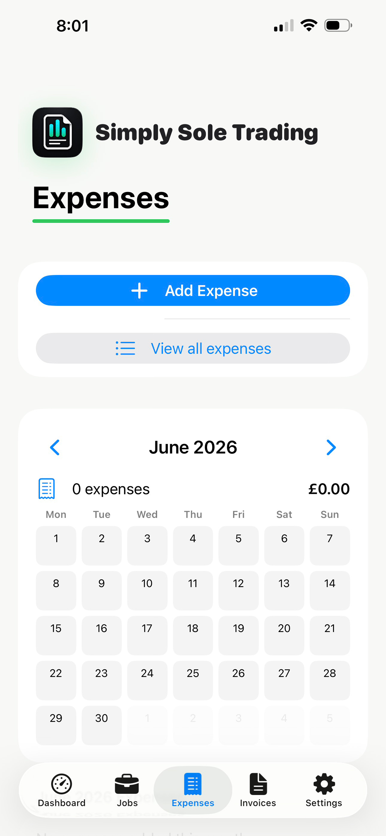 Simply Sole Trading screenshot 3