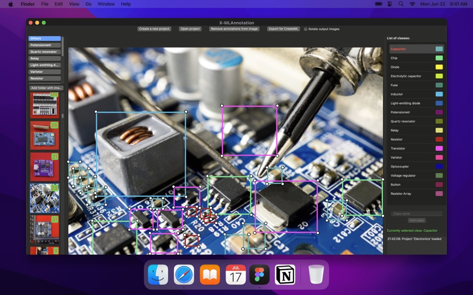 #3. X-MLAnnotation (macOS) 게시자: Denis Blumenstein