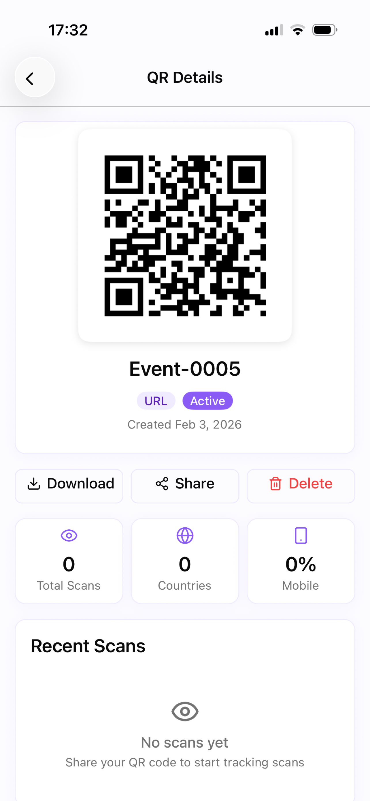 QRlytics screenshot 3