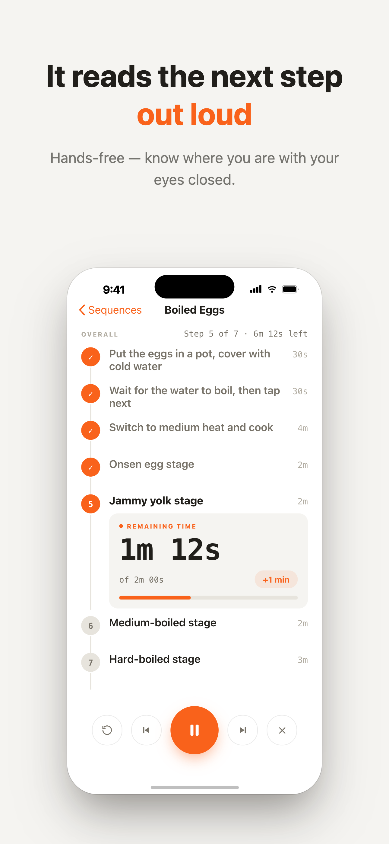 Stepwise Timer screenshot 2