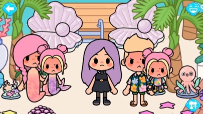 Mermaid Games: Princess Salon Screenshot