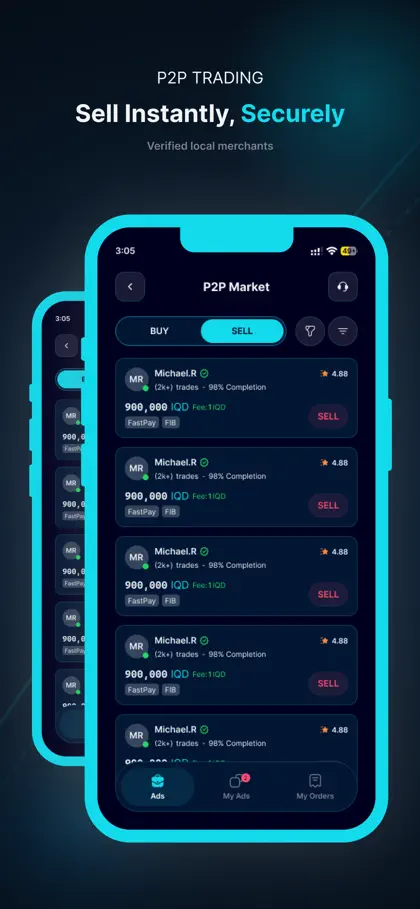 Screenshot 5 di 6 di TopCharge App
