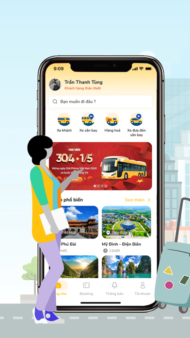 HAIVAN - Đặt xe đường dài Screenshot