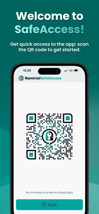 Screenshot of Namirial SafeAccess