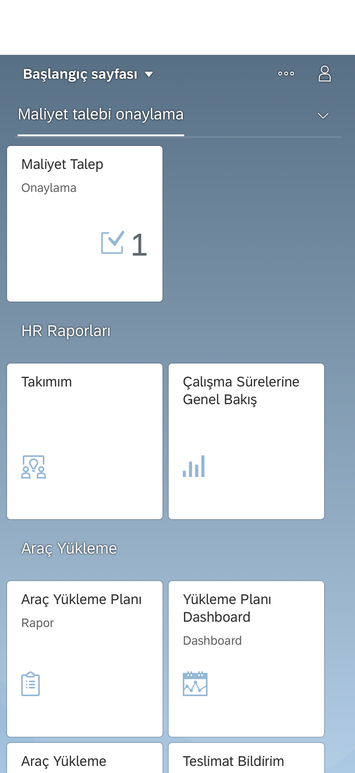 EAE SAP Fiori