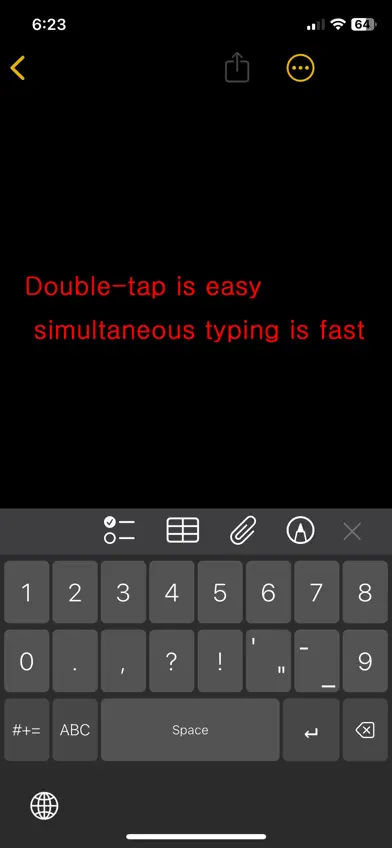 QWERTY mini Wide for English screenshot 3