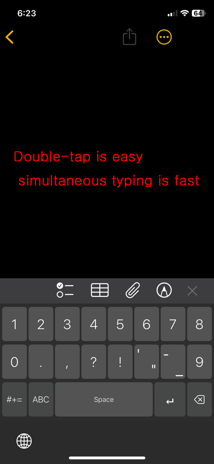 QWERTY mini Wide for English