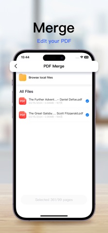 Lens Scanner - Scan PDF App iPhone screenshot