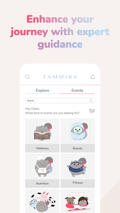 TAMMIRA Wellness and Beauty Screenshot