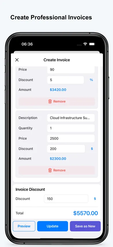 Invoice Maker - Easy & Fast screenshot 4