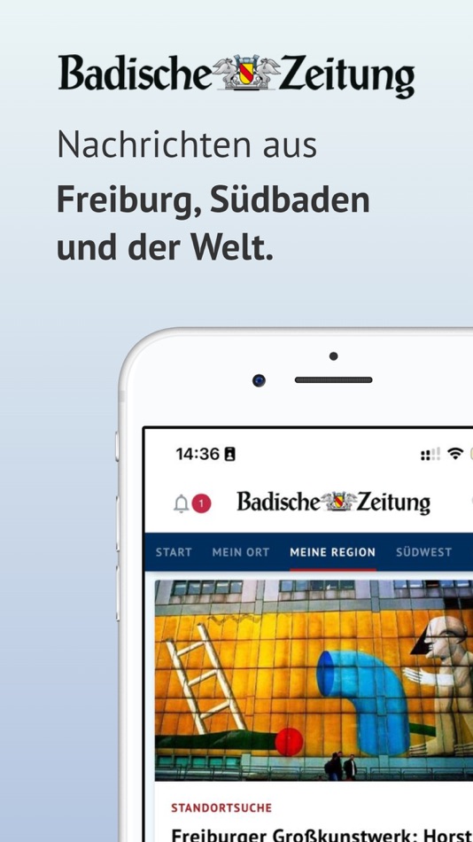 #1. BZ-Smart: Nachrichten (iOS) 由: Badischer Verlag GmbH & Co. KG