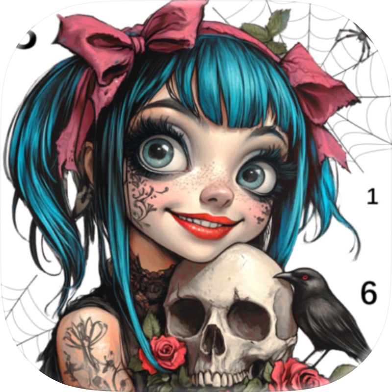 Boo Coloring Book: Cozy Horror screenshot 10